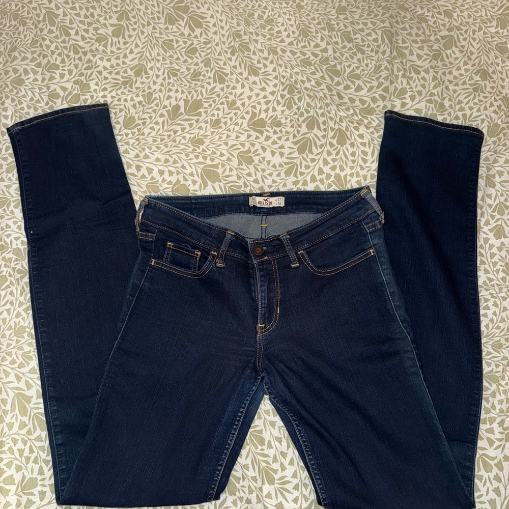 Hollister Women's Navy Skinny Jeans
